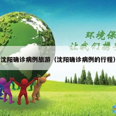 沈阳确诊病例旅游（沈阳确诊病例的行程）