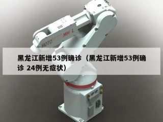 黑龙江新增53例确诊（黑龙江新增53例确诊 24例无症状）